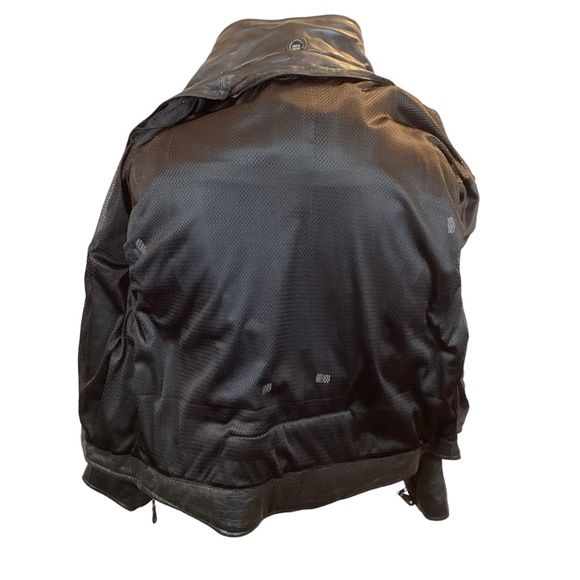 Xelement Classic Leather Motorcycle Jacket - Picture 11 of 16